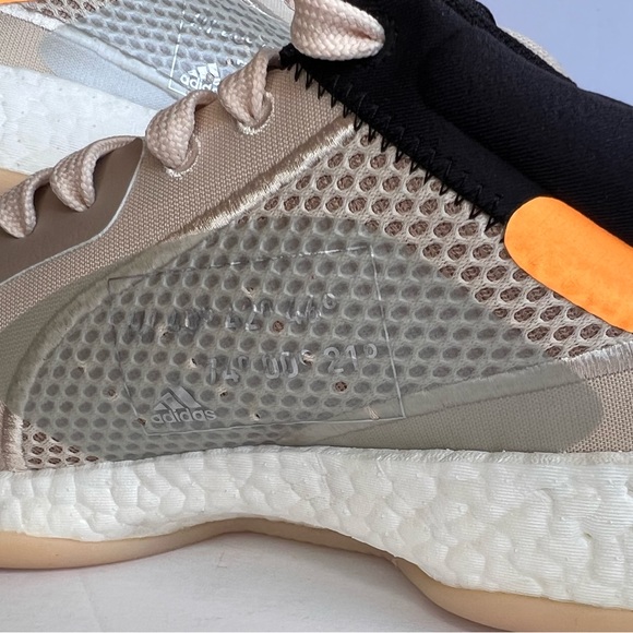 adidas Marquee Boost Low Linen Size 10 Basketball Shoes F97280 - Picture 9 of 11